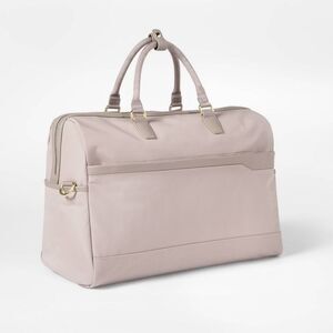 Signature Weekender Bag Taupe - Open Story: Structured Carry-On Luggage